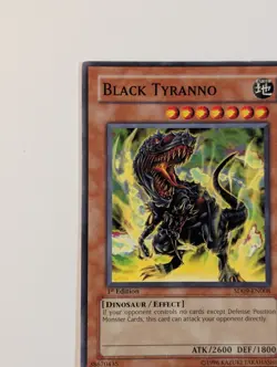 Yugioh TCG - 1x Black Tyranno - SD09-EN008 - LP - 1st Edition - Common - 2006 - Image 3