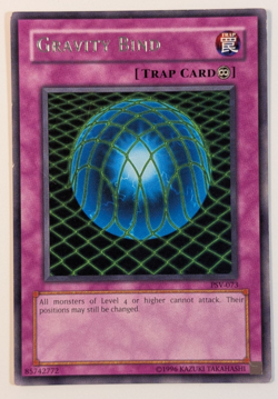 Yugioh TCG - 1x Gravity Bind - PSV-073 - LP - Vintage Common Unlimited Edition - Image 1