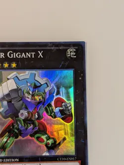 Yugioh TCG - 1x Gear Gigant X - CT10-EN017 - Limited Edition - LP - Super Rare - Image 4
