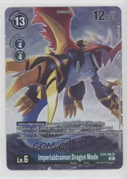 2021 Digimon Card Game - Starter Deck Ultimate Ancient Dragon #ST9-06 - Image 1