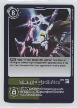 2021 Digimon Card Game - Starter Deck Parallel World Tactician #ST10-14 - Image 1
