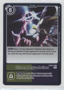 2021 Digimon Card Game - Starter Deck Parallel World Tactician #ST10-14 - Image 1