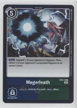2021 Digimon Card Game - Starter Deck Ultimate Ancient Dragon Rare Megadeath - Image 1