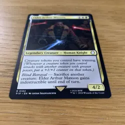 Elder Arthur Maxson ~ Commander: Fallout [ NearMint ] [ Magic MTG ] Rare Card - Image 3