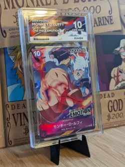 One Piece Monkey D. Luffy P-041 One Piece Emotion Exhibition Promo Japanese Card - Image 2