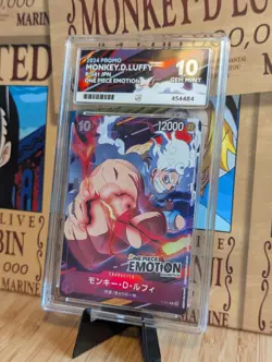 One Piece Monkey D. Luffy P-041 One Piece Emotion Exhibition Promo Japanese Card - Image 3