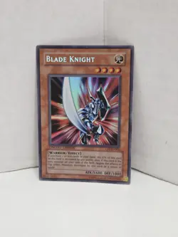 Yugioh Secret Rare Blade Knight CT1-EN002 HOLO ERROR - Image 2