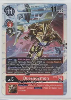2022 Digimon Card Game - Starter Deck RagnaLoardmon Super Rare Durandamon - Image 1
