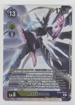 2021 Digimon Card Game - Starter Deck Parallel World Tactician Mastemon #ST10-06 - Image 1
