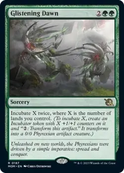 Glistening Dawn - Near Mint MTG March of the Machine - Image 1