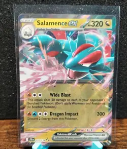 Pokemon Salamence ex 114/159 Journey Together Double Rare Holo NM - Image 1