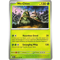 Wo-Chien - Uncommon - Pokemon TCG Surging Sparks #015/191 - Image 2
