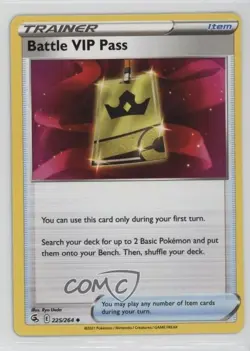 Battle VIP Pass Pokemon Sword & Shield Fusion Strike #225 - Image 1