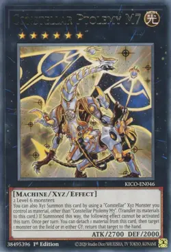 KICO-EN046 CONSTELLAR PTOLEMY M7 RARE 1ST EDITION YuGiOh CARD TCG - Image 1