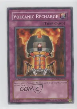 Volcanic Recharge 1st Ed. YuGiOh Force of the Breaker #FOTB-EN049 2007 - Image 1