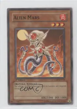 Alien Mars 1st Ed. YuGiOh Cyberdark Impact #CDIP-EN034 2006 - Image 1
