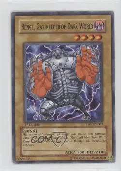 Renge Gatekeeper of Dark World 1st Ed. YuGiOh Tactical Evolution #TAEV-EN003 - Image 1