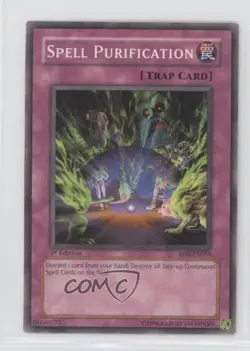 Spell Purification 1st Ed. YuGiOh Rise of Destiny #RDS-EN058 2004 - Image 1