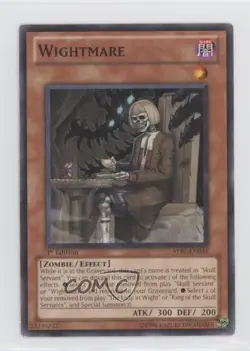Wightmare 1st Ed. YuGiOh Starstrike Blast #STBL-EN035 2010 - Image 1
