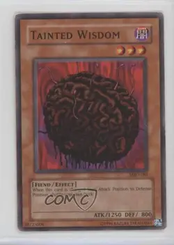 Tainted Wisdom Unlimited YuGiOh Metal Raiders #MRD-081 2002 - Image 1