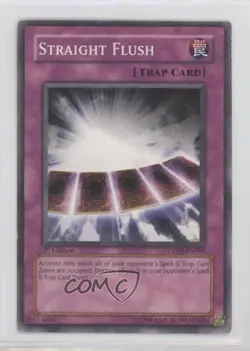 Straight Flush 1st Ed. YuGiOh Cyberdark Impact #CDIP-EN050 2006 - Image 1