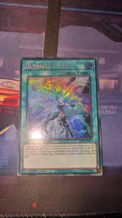 Ultimate Slayer SECRET RARE 1ST ED NM RA02-EN070 Yugioh - Image 1