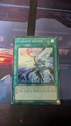 Ultimate Slayer SECRET RARE 1ST ED NM RA02-EN070 Yugioh - Image 2