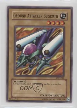 Ground Attacker Bugroth Unlimited YuGiOh Metal Raiders #MRD-022 2002 - Image 1