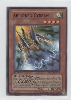 Armored Cybern 1st Ed. YuGiOh Machina Mayhem Structure Deck #SDMM-EN018 2010 - Image 1