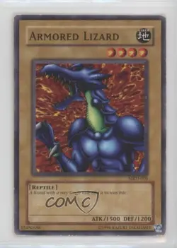 Armored Lizard Unlimited YuGiOh Metal Raiders #MRD-005 2002 - Image 1