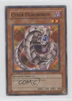 Cyber Ouroboros 1st Ed. YuGiOh Phantom Darkness #PTDN-EN011 2008 - Image 1