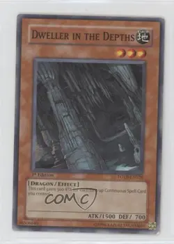 Dweller in the Depths 1st Ed. YuGiOh Force of Breaker #FOTB-EN028 2007 - Image 1