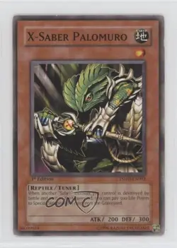X-Saber Palomuro 1st Ed. YuGiOh The Shining Darkness #TSHD-EN093 2010 - Image 1
