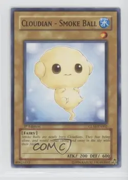 Cloudian - Smoke Ball 1st Ed. YuGiOh Gladiator's Assault #GLAS-EN002 2007 - Image 1
