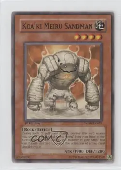 Koa'ki Meiru Sandman 1st Ed. YuGiOh The Shining Darkness #TSHD-EN028 2010 - Image 1