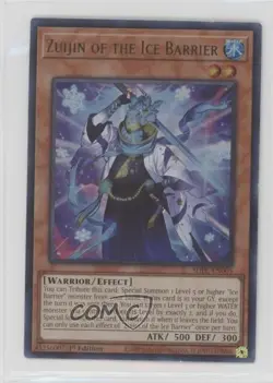 Zuijin of the Ice Barrier (UR) 1st Ed. YuGiOh Structure Deck: Freezing Chains - Image 1