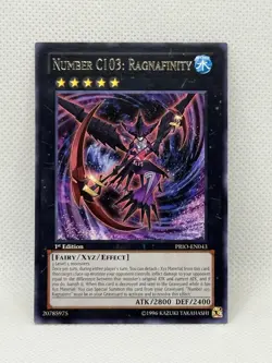 Yugioh! - Number C103: Ragnafinity - PRIO-EN043 - Rare - 1st Edition - NM - Image 1