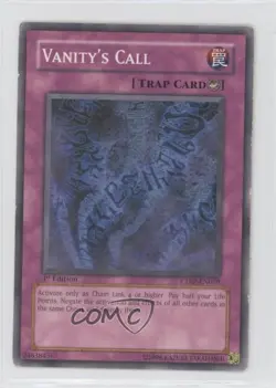 Vanity's Call 1st Ed. YuGiOh Cyberdark Impact #CDIP-EN059 2006 - Image 1