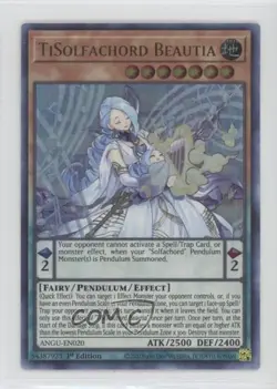 TiSolfachord Beautia 1st Ed. YuGiOh Ancient Guardians #ANGU-EN020 - Image 1