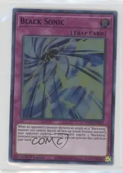 Black Sonic 1st Ed. YuGiOh Dragons of Legend: The Complete Series #DLCS-EN032 - Image 1