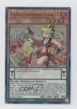 UR - FaSolfachord Fancia 1st Ed. YuGiOh Ancient Guardians #ANGU-EN017 - Image 1