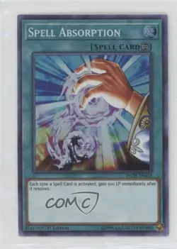 Spell Absorption 1st Ed. YuGiOh The Infinity Chasers #INCH-EN053 - Image 1