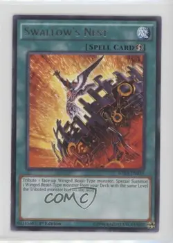 Swallow's Nest 1st Ed. YuGiOh Wing Raiders #WIRA-EN054 - Image 1