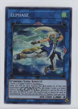 Super Rare - Elphase 1st Ed. YuGiOh Fists of the Gadgets #FIGA-EN045 - Image 1