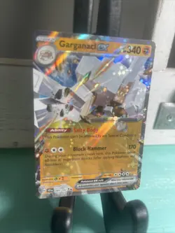 Garganacl EX 089/142 S&V Stellar Crown Holo Double Rare Pokemon Card - NM - Image 2