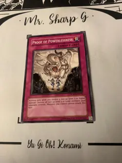 PROOF OF POWERLESSNESS - RGBT-EN076 ENGLISH Yu-Gi-Oh! CARD COMMON KONAMI 2009 - Image 4