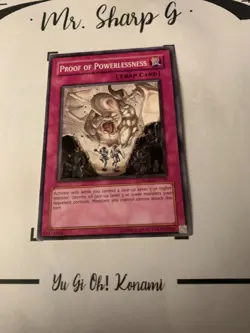 PROOF OF POWERLESSNESS - RGBT-EN076 ENGLISH Yu-Gi-Oh! CARD COMMON KONAMI 2009 - Image 5