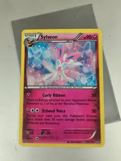 Sylveon - (XY Furious Fists) 072/111 Deck Exclusives Holo LP Pokemon Card - Image 1