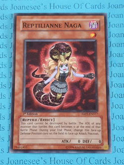 ABPF-EN017 Reptilianne Naga Yu-Gi-Oh Card 1st Edition New - Image 1