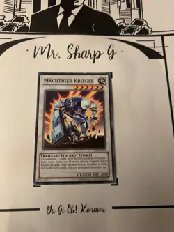 MACHTIGER KRIEGER - LVAL-DE096 DEUTSCH Yu-Gi-Oh! CARD GAME TCG ORIGINAL 2014 - Image 2